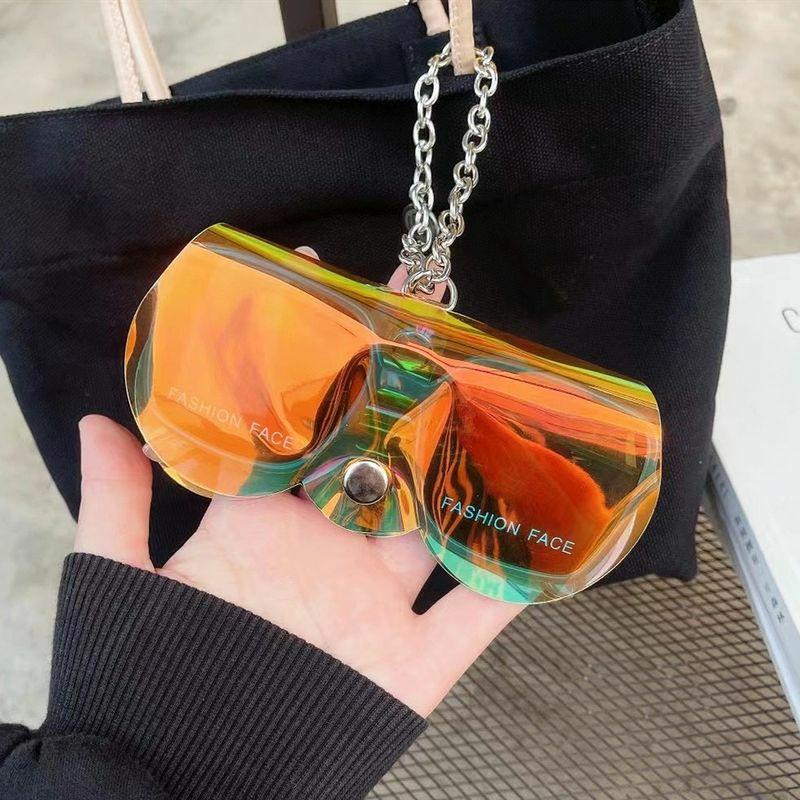 Glasses Accessories | casual solid color plastic unisex glasses pouch Glasses Glasses Accessories