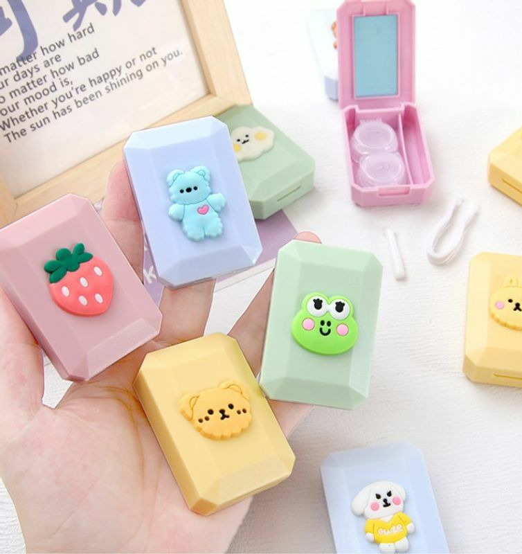 Glasses Accessories | cute animal cartoon fruit plastic women’s glasses case Glasses Glasses Accessories