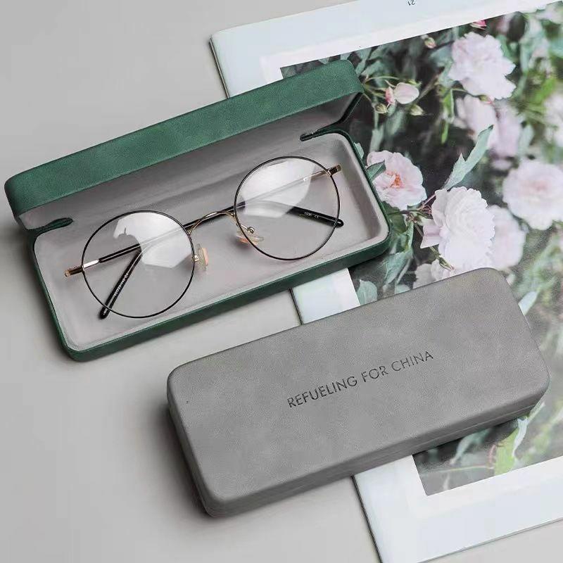 Glasses Accessories | simple style classic style solid color metal unisex glasses case Glasses Glasses Accessories