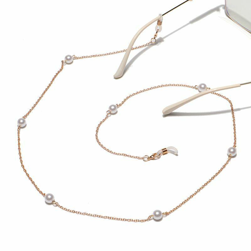 Glasses Chain | 70cm imitation pearl fashion glasses chain Glasses Glasses Chain