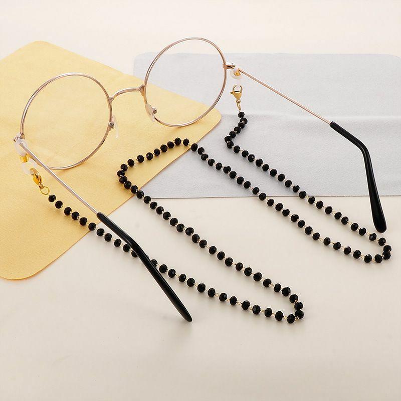 Glasses Chain | elegant basic color block titanium steel unisex glasses chain Glasses Glasses Chain