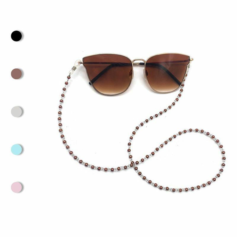 Glasses Chain | Elegant Simple Style Geometric Artificial Pearl Glass Glasses Chain Glasses Glasses Chain