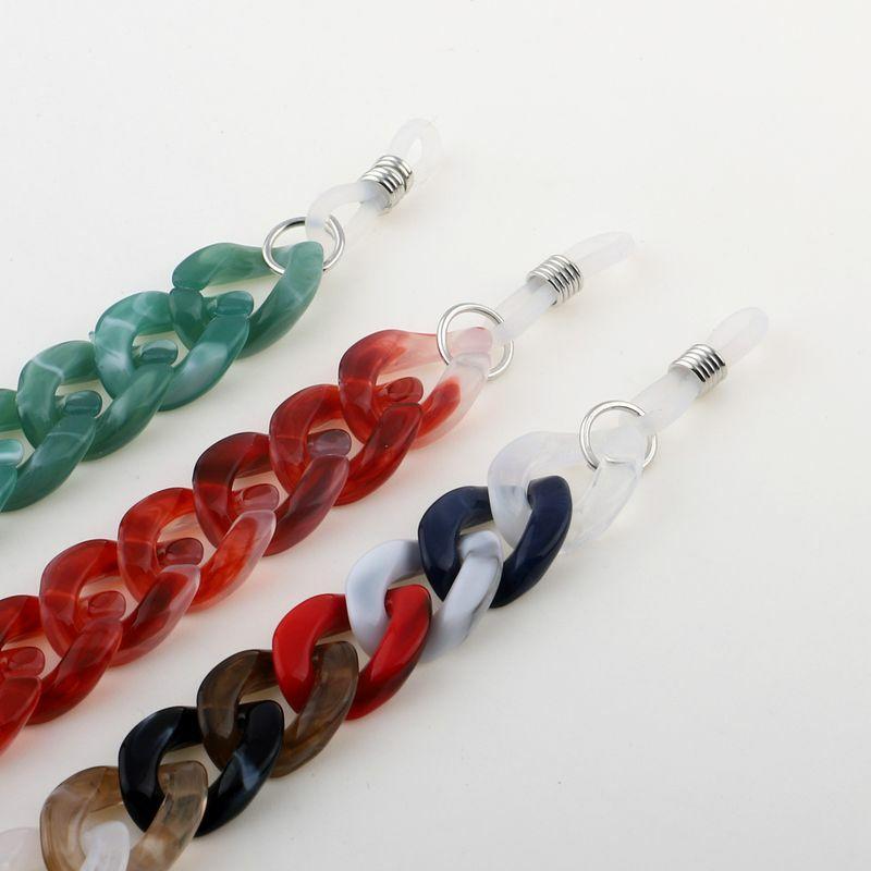 Glasses Chain | fashion 3-color acrylic leopard print tortoiseshell amber glasses chain Glasses Glasses Chain