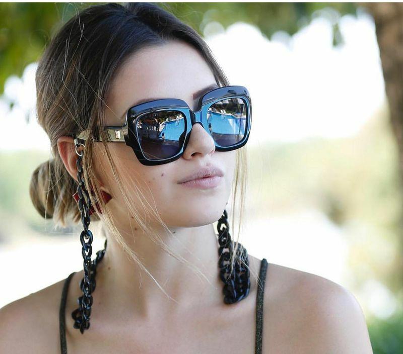 Glasses Chain | fashion black and white string glasses chain nhbc131100 Glasses Glasses Chain