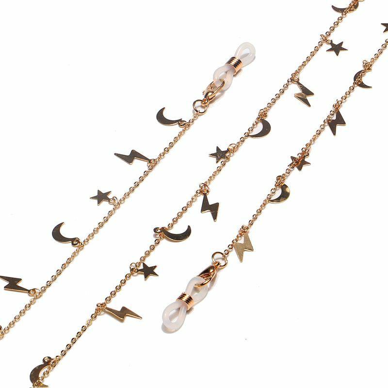 Glasses Chain | fashion copper star moon lightning glasses chain Glasses Glasses Chain