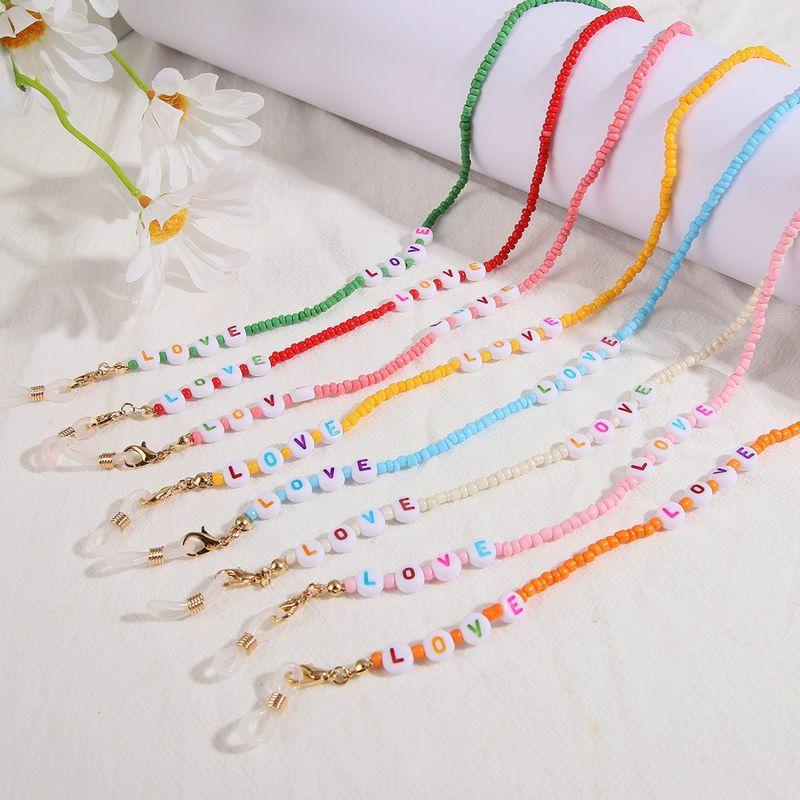 Glasses Chain | fashion letter beaded women’s glasses chain Glasses Glasses Chain