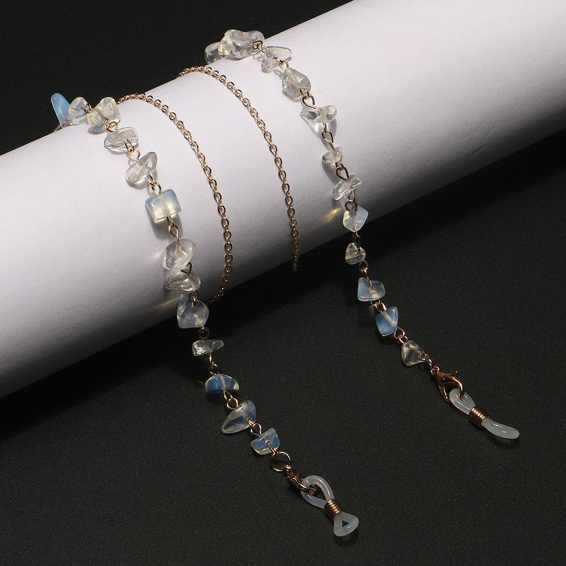 Glasses Chain | fashion natural stone opal handmade glasses chain Glasses Glasses Chain