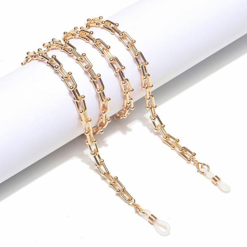 Glasses Chain | fashion simple color-preserving gold thick glasses chain Glasses Glasses Chain