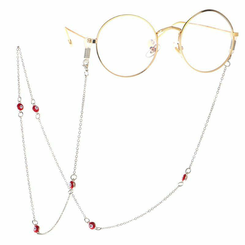 Glasses Chain | fashion simple handmade red glasses glasses chain chain glasses chain Glasses Glasses Chain