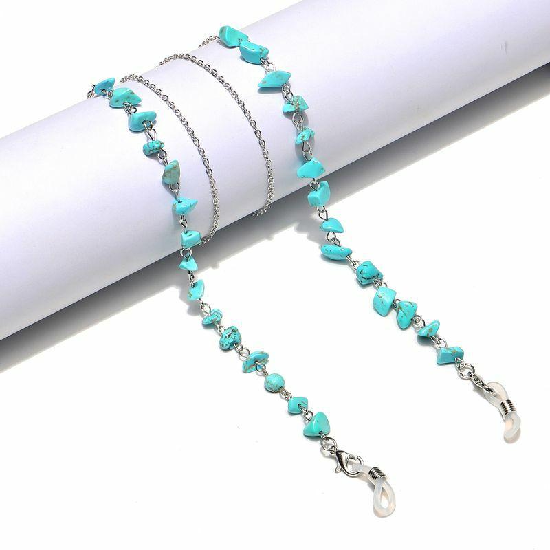 Glasses Chain | fashion simple turquoise handmade glasses chain Glasses Glasses Chain