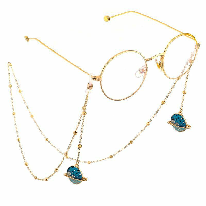 Glasses Chain | fashionable minimalist alloy planet pinball chain nhbc143631 Glasses Glasses Chain