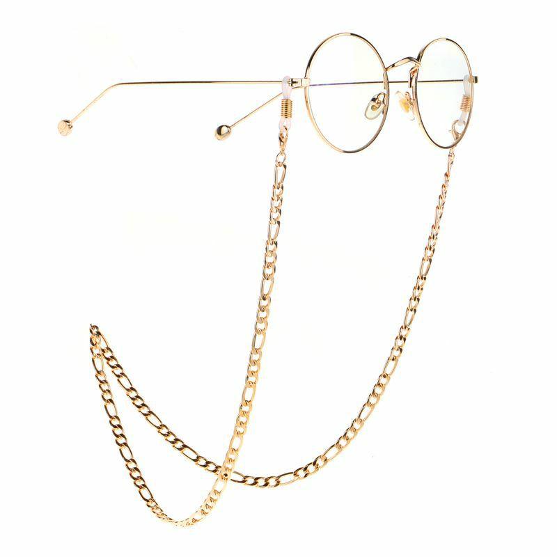 Glasses Chain | golden stainless steel chain sunglasses chain non-slip glasses rope Glasses Glasses Chain