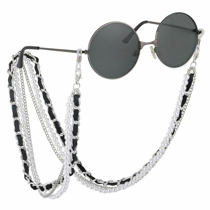 Glasses Chain | multi-layer tassel beads metal glasses chain nhbc131102 Glasses Glasses Chain