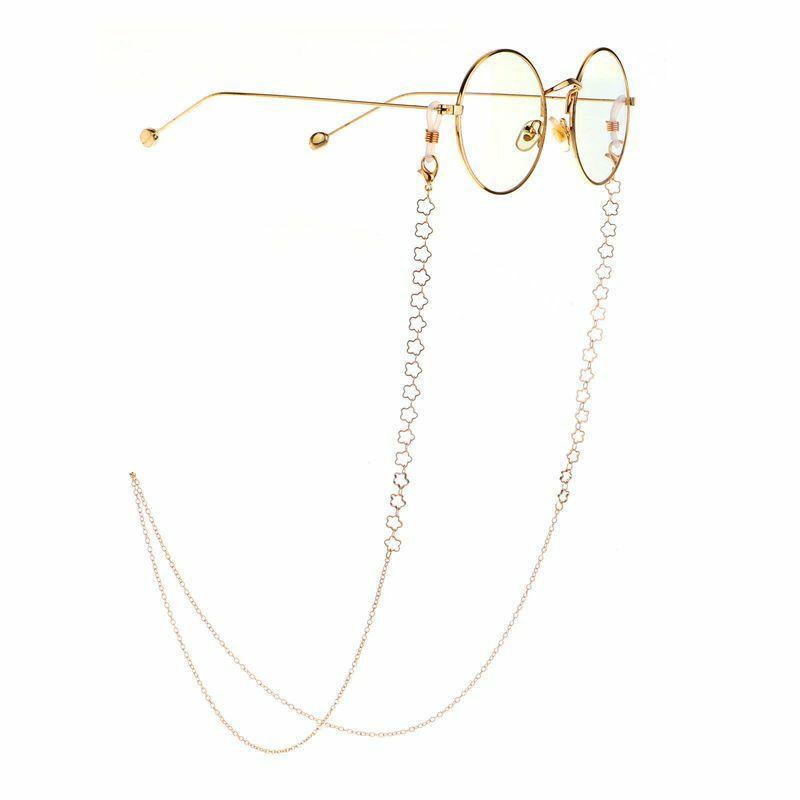 Glasses Chain | new color-protecting plum flower glasses hanging chain necklace sunglasses glasses rope glasses chain Glasses Glasses Chain