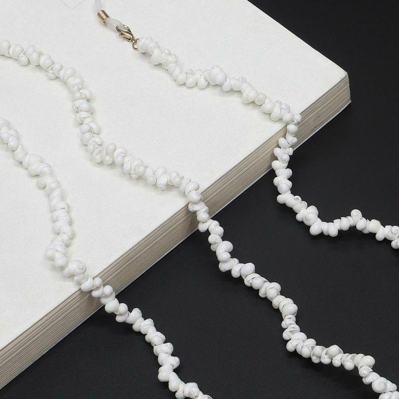 Glasses Chain | new white small conch glasses chain nhbc155711 Glasses Glasses Chain