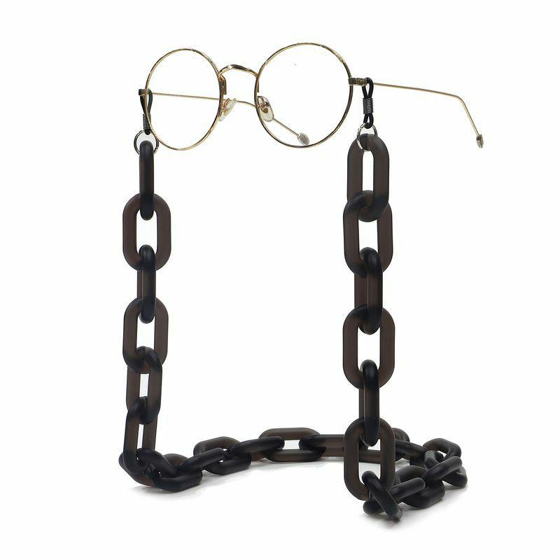 Glasses Chain | resin acrylic plastic frosted glasses chain simple retro fashion glasses chain wholesale nihaojewelry Glasses Glasses Chain