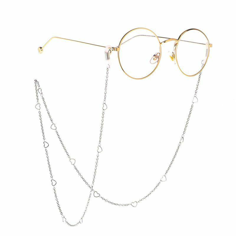 Glasses Chain | stainless steel heart handmade chain glasses chain nhbc137229 Glasses Glasses Chain