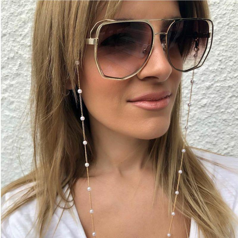 Glasses Chain | streetwear solid color imitation pearl women’s glasses chain Glasses Glasses Chain