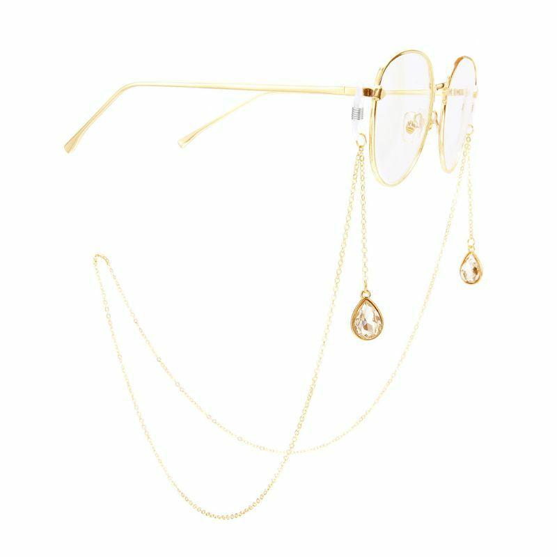 Glasses Chain | water drop pendant metal glasses chain alloy and alloy nhbc131078 Glasses Glasses Chain