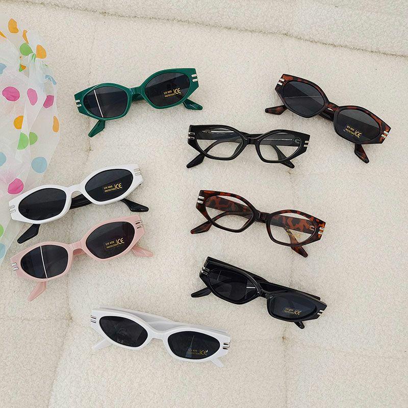 Kids Sunglasses | Retro Streetwear Solid Color Pc Resin Oval Frame Full Frame Kids Sunglasses Glasses Kids Sunglasses