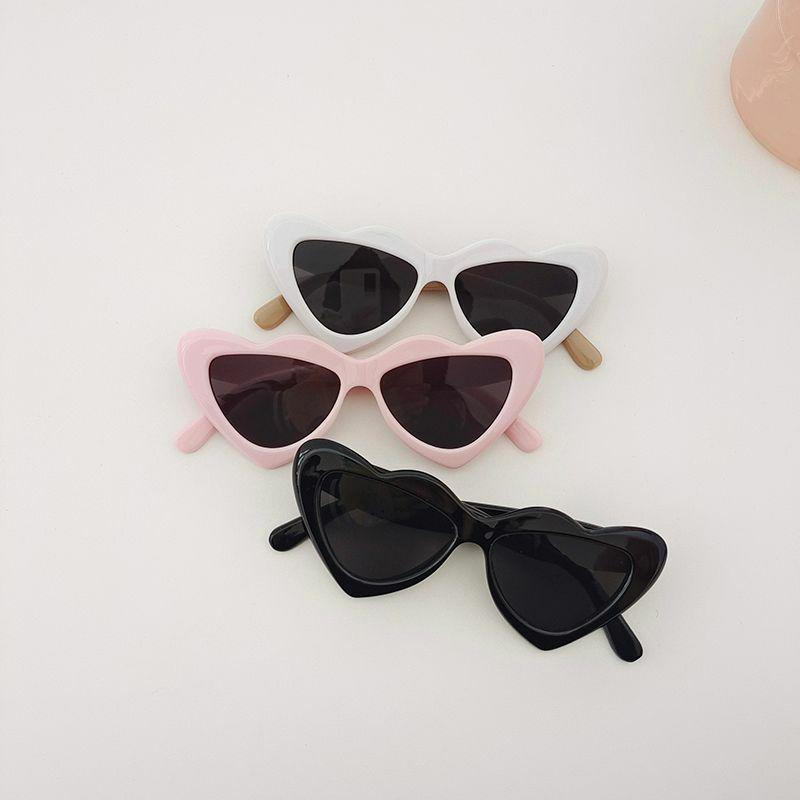 Kids Sunglasses | Sweet Solid Color Pc Resin Special-Shaped Mirror Full Frame Kids Sunglasses Glasses Kids Sunglasses