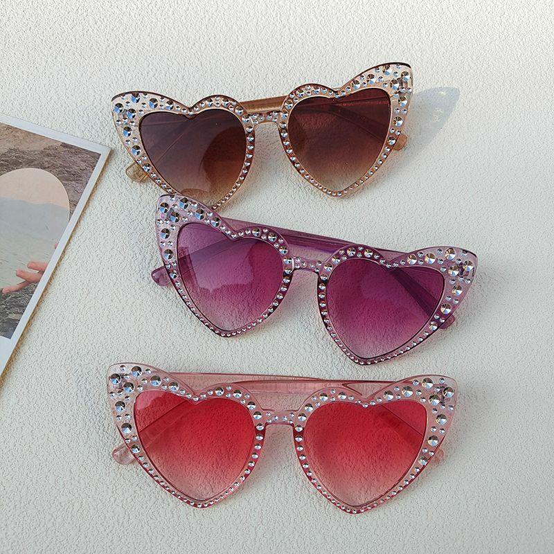 Kids Sunglasses | vacation heart shape ac special-shaped mirror full frame kids sunglasses Glasses Kids Sunglasses