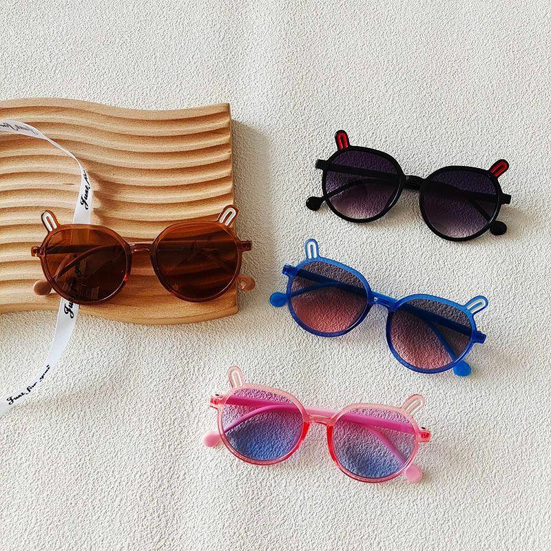 Kids Sunglasses | Vacation Sweet Solid Color Pc Resin Oval Frame Full Frame Kids Sunglasses Glasses Kids Sunglasses