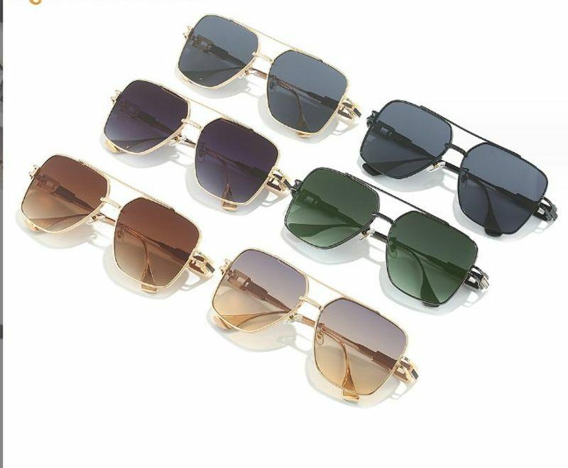 Men’s Sunglasses | Basic Solid Color Pc Square Full Frame Sunglasses Glasses Men's Sunglasses