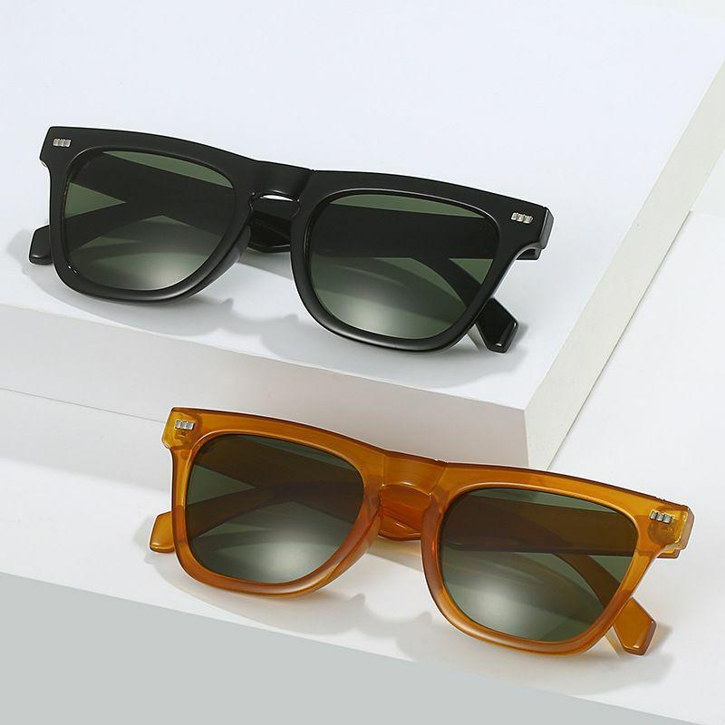 Men’s Sunglasses | basic streetwear geometric pc square full frame men’s sunglasses Glasses Men's Sunglasses