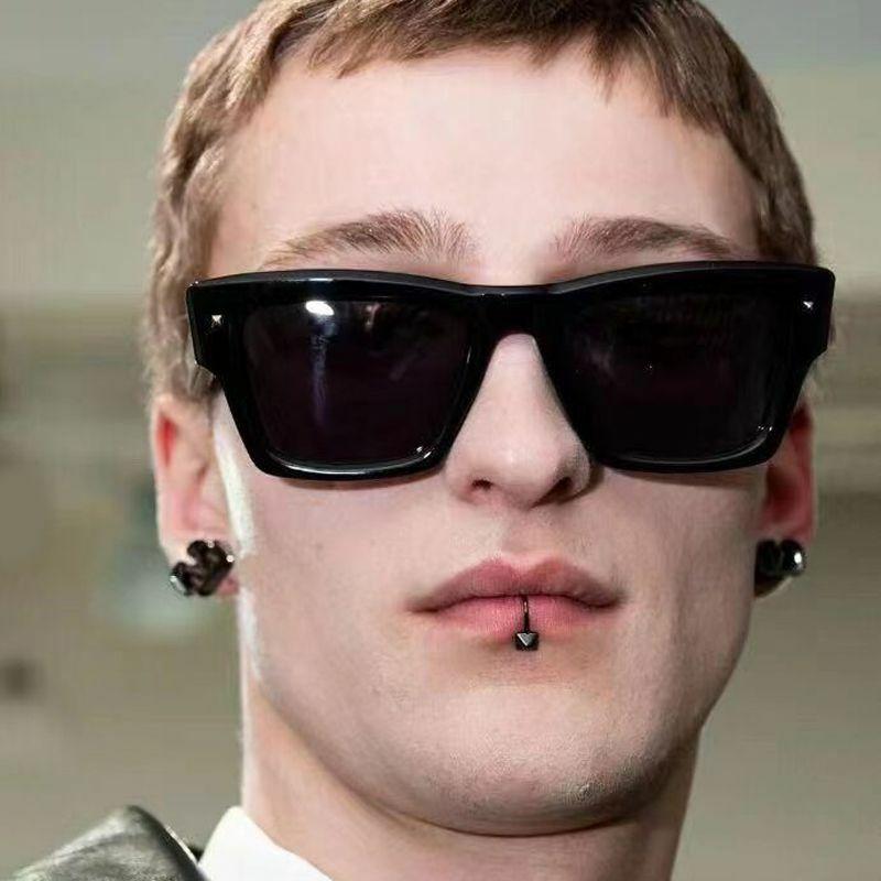 Men’s Sunglasses | classic style solid color pc square full frame men’s sunglasses Glasses Men's Sunglasses