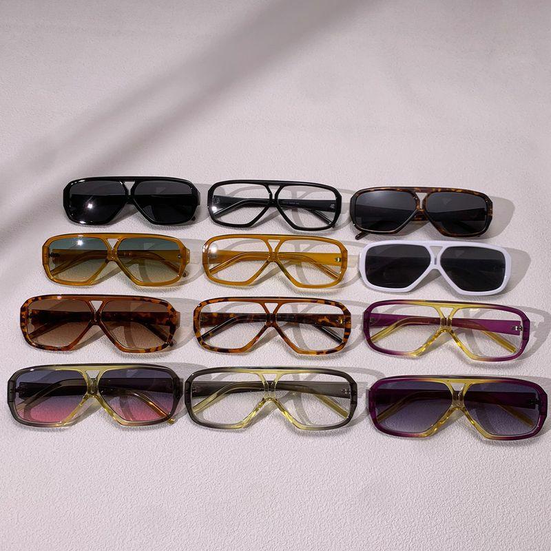 Men’s Sunglasses | Elegant Simple Style Color Block Pc toad glasses Full Frame Glasses Glasses Men's Sunglasses