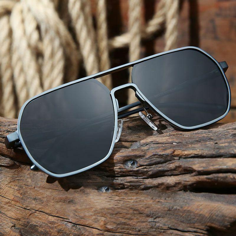 Men’s Sunglasses | fashion color block pc polygon full frame men’s sunglasses Glasses Men's Sunglasses