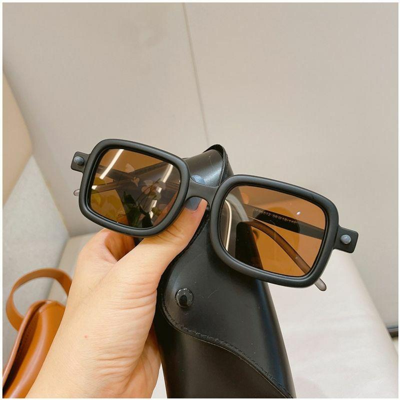 Men’s Sunglasses | hip-hop streetwear geometric pc square full frame glasses Glasses Men's Sunglasses