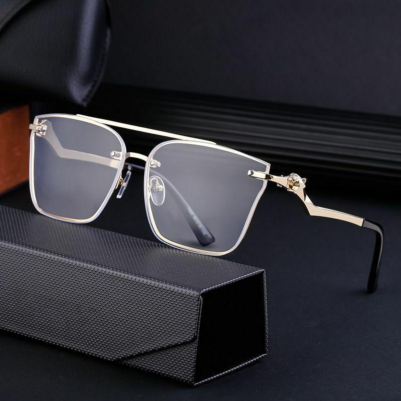 Men’s Sunglasses | IG Style Modern Style Gradient Color Pc Square Frameless Sunglasses Glasses Men's Sunglasses