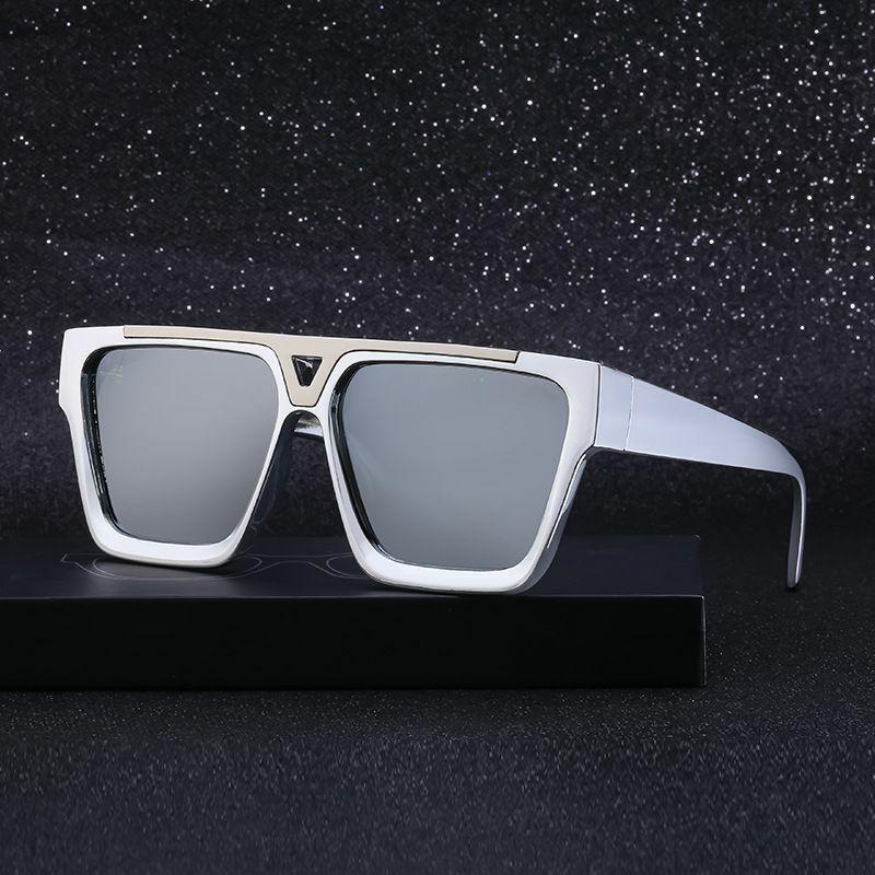 Men’s Sunglasses | new sunglasses men’s trendy european and american box sunglasses men’s outdoor riding sunglasses Glasses Men's Sunglasses