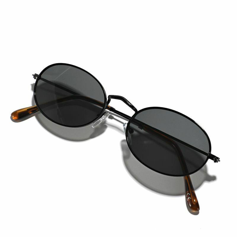 Men’s Sunglasses | simple style solid color ac oval frame full frame glasses Glasses Men's Sunglasses