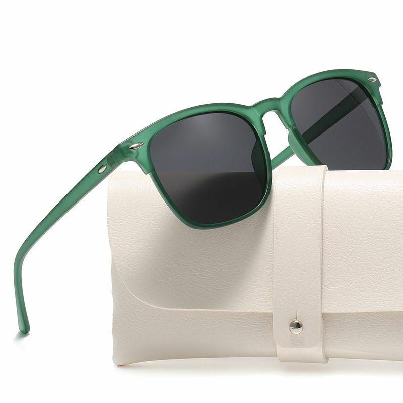 Men’s Sunglasses | simple style solid color tac square full frame men’s sunglasses Glasses Men's Sunglasses