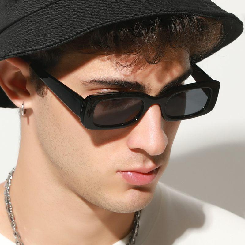 Men’s Sunglasses | unisex retro solid color pc square sunglasses Glasses Men's Sunglasses