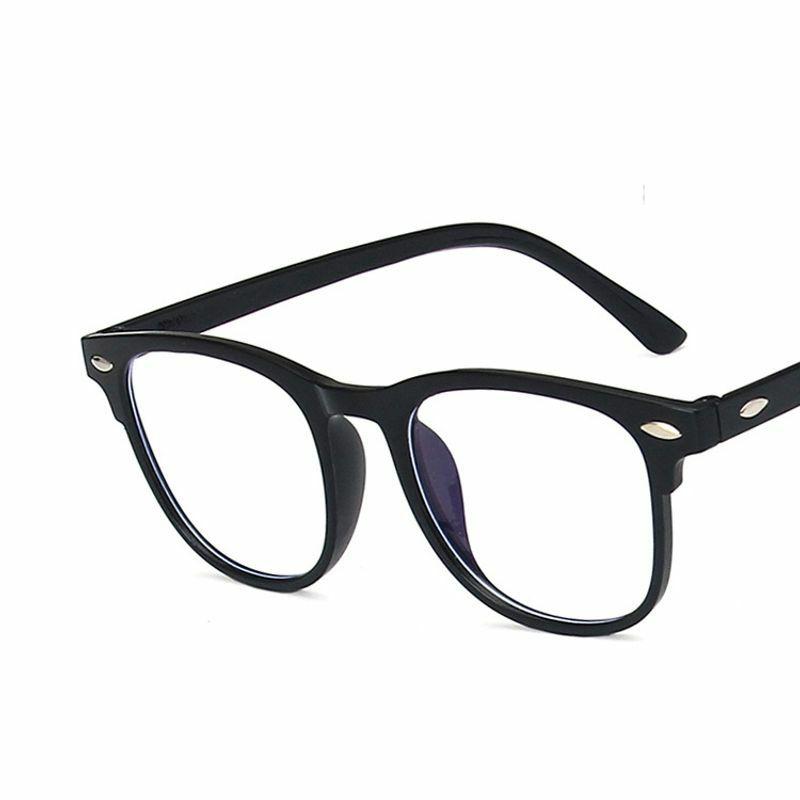 Optical Glasses | anti-blue light retro square metal frame glasses Glasses Optical Glasses