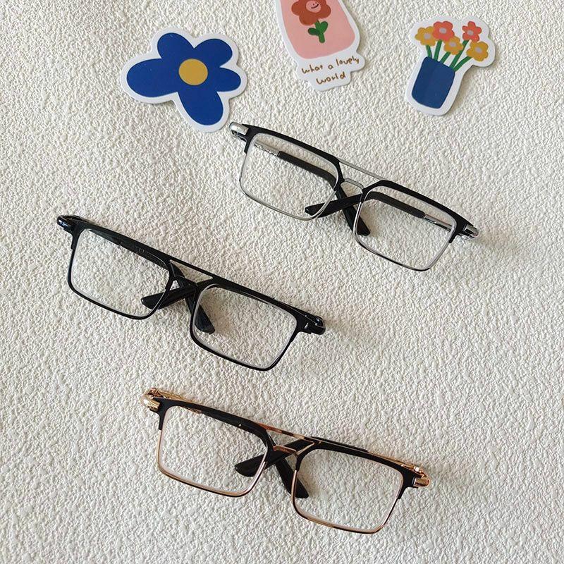 Optical Glasses | Cute Simple Style Solid Color Resin Square Full Frame Optical Glasses Glasses Optical Glasses