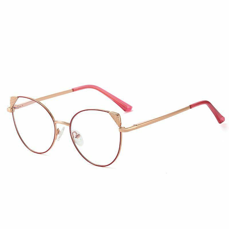 Optical Glasses | fashion full-frame metal glasses spring temples anti-blue light Glasses Optical Glasses