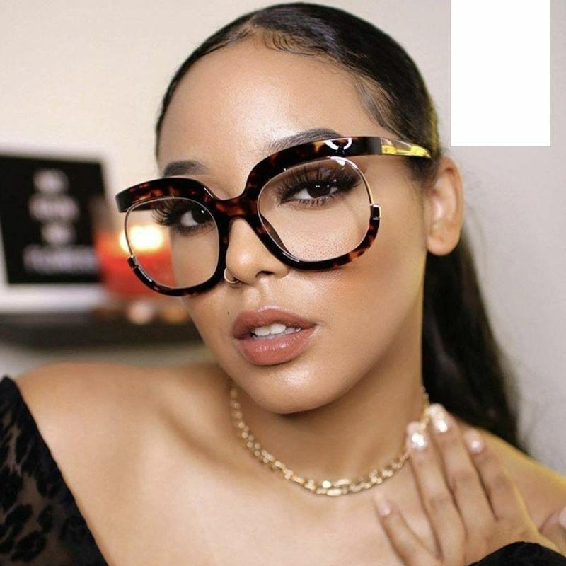 Optical Glasses | fashion large-frame owl glasses frame new anti-blue light Glasses Optical Glasses