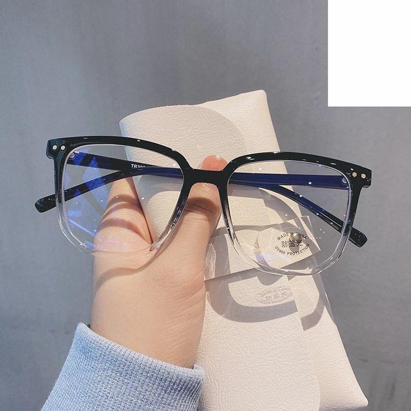 Optical Glasses | fashion nail transparent frame women’s plain myopia glasses anti-blue light Glasses Optical Glasses