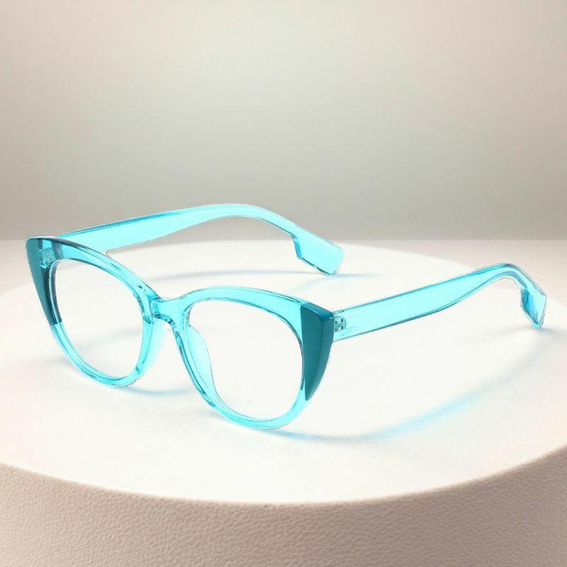 Optical Glasses | IG Style Casual Simple Style Color Block Pc Cat Eye Full Frame Optical Glasses Glasses Optical Glasses