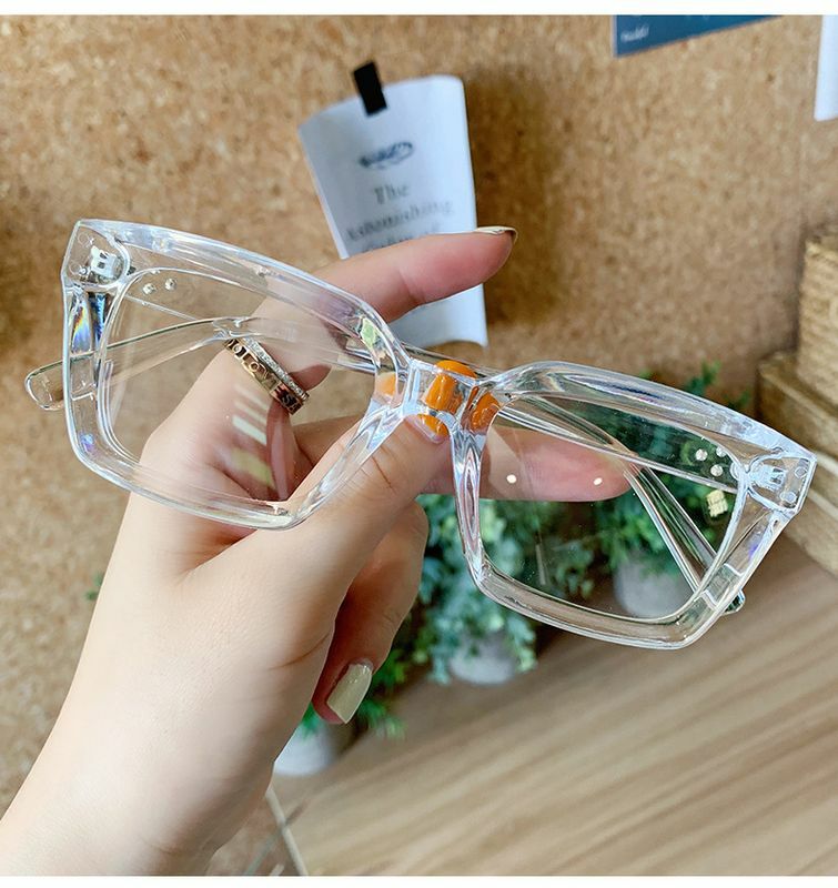 Optical Glasses | simple style color block leopard pc cat eye full frame optical glasses Glasses Optical Glasses