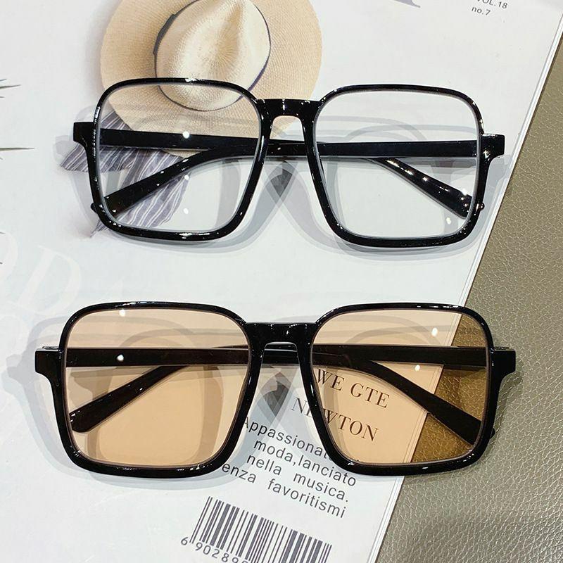 Optical Glasses | unisex fashion solid color ac square full frame sunglasses Glasses Optical Glasses