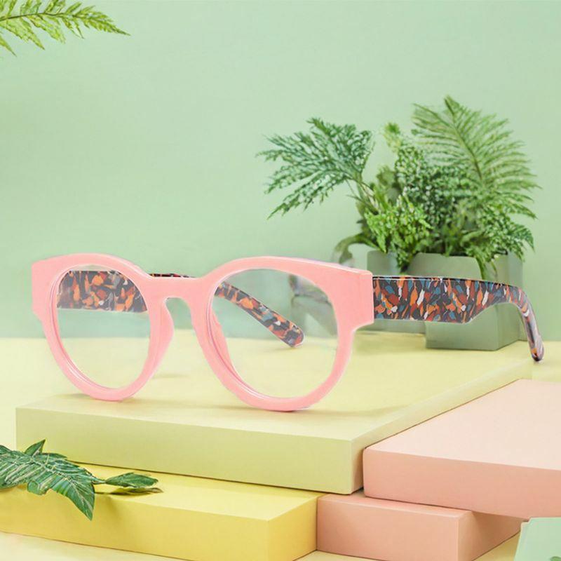 Optical Glasses | Vintage Style Simple Style Commute Oil Painting Pc Cat Eye Full Frame Optical Glasses Glasses Optical Glasses