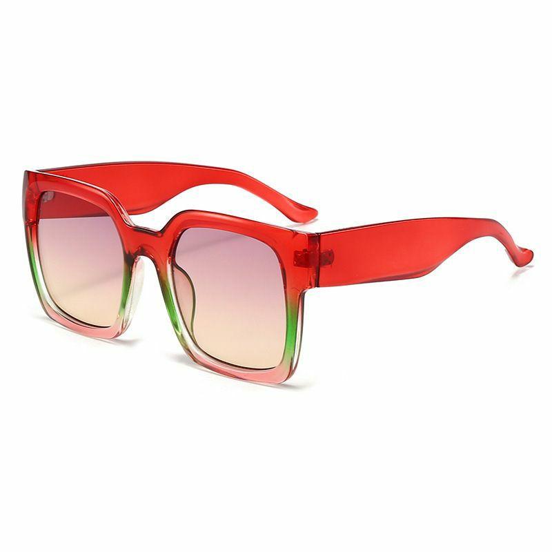 Women’s Sunglasses | Basic Streetwear Color Block Pc Square Full Frame Sunglasses Glasses Women's Sunglasses