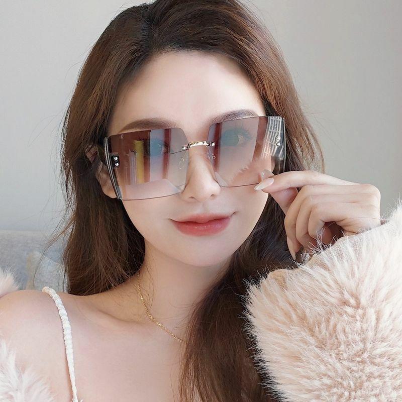 Women’s Sunglasses | casual pc square frameless women’s sunglasses Glasses Women's Sunglasses