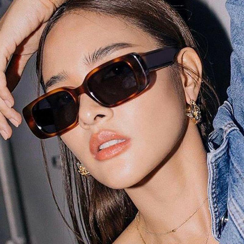 Women’s Sunglasses | casual retro square resin square full frame women’s sunglasses Glasses Women's Sunglasses